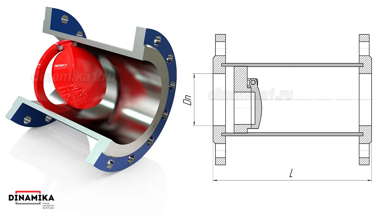 Обратные клапаны ДУ 100